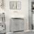 Set mobilier de baie, 2 piese, gri beton, lemn compozit GartenMobel Dekor