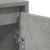 Set mobilier de baie, 2 piese, gri beton, lemn compozit GartenMobel Dekor
