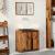 Set mobilier de baie, 2 piese, lemn vechi, lemn prelucrat GartenMobel Dekor