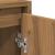 Set mobilier de baie, 2 piese, stejar artizanal, lemn prelucrat GartenMobel Dekor