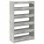 Pantofar, gri beton, 60x25x100 cm, lemn prelucrat GartenMobel Dekor