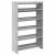 Pantofar, gri sonoma, 60x25x100 cm, lemn compozit GartenMobel Dekor