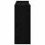 Pantofar, negru, 80x25x61,5 cm, lemn prelucrat GartenMobel Dekor