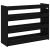 Pantofar, negru, 80x25x61,5 cm, lemn prelucrat GartenMobel Dekor