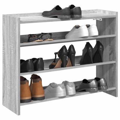 Pantofar, gri sonoma, 80x25x61,5 cm, lemn compozit GartenMobel Dekor