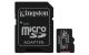 Card de Memorie MicroSD Kingston Select Plus, 256GB, Adaptor SD, Class 10 SafetyGuard Surveillance