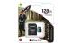 Card de Memorie MicroSD Kingston Canvas GO Plus, 128GB, Adaptor SD, Class 10 SafetyGuard Surveillance