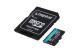 Card de Memorie MicroSD Kingston Canvas GO Plus, 128GB, Adaptor SD, Class 10 SafetyGuard Surveillance