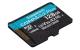 Card de Memorie MicroSD Kingston Canvas GO Plus, 128GB, Adaptor SD, Class 10 SafetyGuard Surveillance