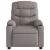 Fotoliu electric de masaj rabatabil, gri taupe, textil GartenMobel Dekor