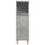 Set mobilier de baie, 3 piese, gri beton, lemn compozit GartenMobel Dekor