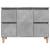 Set mobilier de baie, 3 piese, gri beton, lemn compozit GartenMobel Dekor