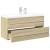 Set mobilier de baie, 2 piese, stejar sonoma, lemn prelucrat GartenMobel Dekor