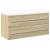 Set mobilier de baie, 2 piese, stejar sonoma, lemn prelucrat GartenMobel Dekor