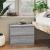 Noptiere, 2 buc., gri sonoma, 50x39x43,5 cm, lemn prelucrat GartenMobel Dekor