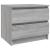 Noptiere, 2 buc., gri sonoma, 50x39x43,5 cm, lemn prelucrat GartenMobel Dekor
