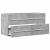 Dulap de chiuvetă, gri beton, 100x38,5x48 cm, PAL GartenMobel Dekor