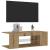 Dulap TV cu LED stejar artizanal 90x39x30 cm lemn prelucrat GartenMobel Dekor