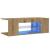 Dulap TV cu LED stejar artizanal 90x39x30 cm lemn prelucrat GartenMobel Dekor