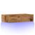 Dulap TV cu lumini LED, lemn vechi, 60x35x15,5 cm GartenMobel Dekor