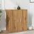 Pantofare 2 buc. stejar artizanal, 32x35x70 cm, lemn prelucrat GartenMobel Dekor
