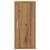 Pantofare 2 buc. stejar artizanal, 32x35x70 cm, lemn prelucrat GartenMobel Dekor