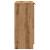 Dulap, stejar artizanal, 90,5x30x70 cm, lemn prelucrat GartenMobel Dekor