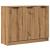 Dulap, stejar artizanal, 90,5x30x70 cm, lemn prelucrat GartenMobel Dekor
