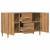 Dulap, stejar artizanal, 100x36x60 cm, lemn prelucrat GartenMobel Dekor
