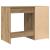 Birou, stejar artizanal, 100x49x75 cm, lemn prelucrat GartenMobel Dekor