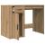 Birou, stejar artizanal, 100x49x75 cm, lemn prelucrat GartenMobel Dekor