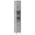 Dulap de baie, gri beton, 30x30x190 cm, lemn prelucrat GartenMobel Dekor