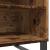 Dulap pentru discuri, lemn vechi, 84,5x38x48 cm, lemn prelucrat GartenMobel Dekor