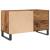 Dulap pentru discuri, lemn vechi, 84,5x38x48 cm, lemn prelucrat GartenMobel Dekor