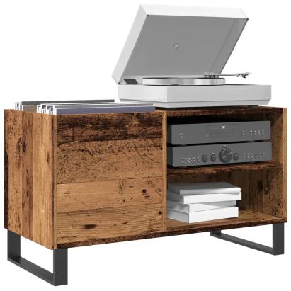 Dulap pentru discuri, lemn vechi, 84,5x38x48 cm, lemn prelucrat GartenMobel Dekor