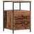 Noptiere, 2 buc, lemn vechi, 34x35,5x50 cm, lemn prelucrat GartenMobel Dekor