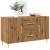 Dulap, stejar artizanal, 100x36x60 cm, lemn prelucrat GartenMobel Dekor