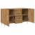 Dulap, stejar artizanal, 100x36x60 cm, lemn prelucrat GartenMobel Dekor