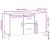 Dulap, lemn vechi, 100x36x60 cm, lemn prelucrat GartenMobel Dekor
