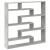Raft cubic perete cu 7 compartimente gri beton lemn prelucrat GartenMobel Dekor