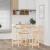 Set mobilier de bar, 5 piese, lemn masiv de pin GartenMobel Dekor