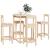 Set mobilier de bar, 5 piese, lemn masiv de pin GartenMobel Dekor