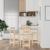 Set mobilier de bar, 5 piese, lemn masiv de pin GartenMobel Dekor
