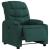 Fotoliu rabatabil electric, verde închis, material textil GartenMobel Dekor