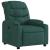 Fotoliu rabatabil electric, verde închis, material textil GartenMobel Dekor