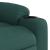 Fotoliu rabatabil electric, verde închis, material textil GartenMobel Dekor