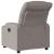 Fotoliu rabatabil electric, gri taupe, material textil GartenMobel Dekor