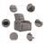 Fotoliu rabatabil electric, gri taupe, material textil GartenMobel Dekor