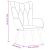 Scaun de relaxare cu taburet, maro, material textil GartenMobel Dekor