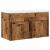 Set mobilier de baie, 2 piese, lemn vechi, lemn prelucrat GartenMobel Dekor